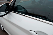 BMW 1 серия F20/F21 2011-2019 гг. Окантовка стекол нержавеющая сталь фото 5