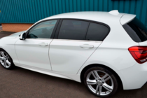 BMW 1 серия F20/F21 2011-2019 гг. Окантовка стекол нержавеющая сталь фото 11