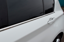BMW 1 серия F20/F21 2011-2019 гг. Окантовка стекол нержавеющая сталь фото 9