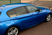 BMW 1 серия F20/F21 2011-2019 гг. Окантовка стекол нержавеющая сталь фото 1