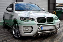 BMW X5 E70 2007-2013 гг. Кенгурятник WT003 (нержавейка) фото 2