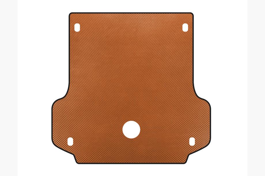 Mitsubishi Pajero Sport 2008-2015 гг. Коврик в багажник EVA (2008-2013, Оранжевый) Image