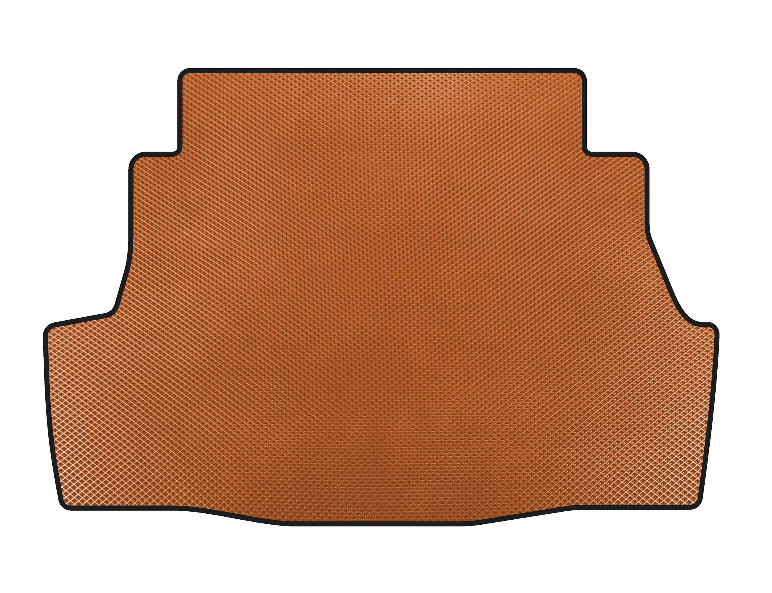 Килимок в багажник (SD, Помаранчевий) для Nissan Almera B10 Classic 2006-2012 рр