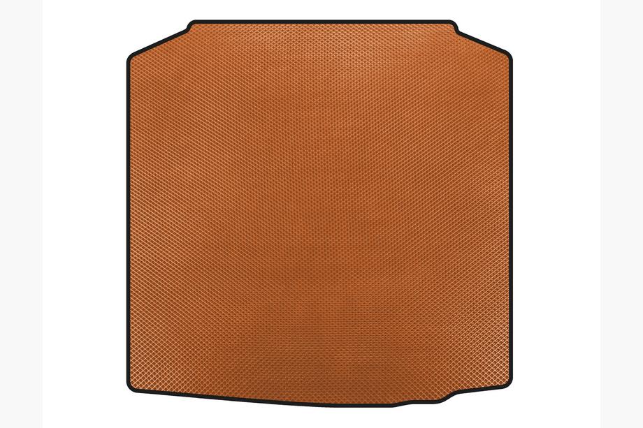 Skoda Fabia 2007-2014 гг. Коврик в багажник (2007-2010, SW, Оранжевый) Image
