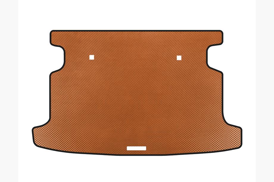 Toyota Corolla 2002-2007 гг. Коврик в багажник EVA (HB, Оранжевый) Image