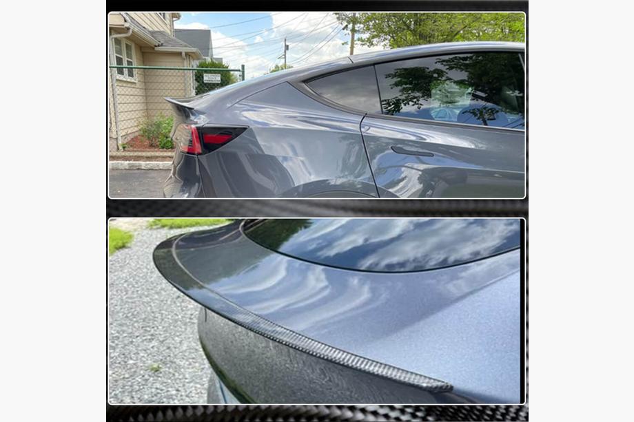 Tesla Model 3 2017- гг. Спойлер V4 (2017-2023, Карбон) Фото 3