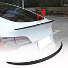 Tesla Model 3 2017- гг. Спойлер V5 (2017-2023, Карбон) фото 1
