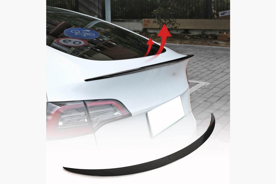 Tesla Model 3 2017- гг. Спойлер V5 (2017-2023, Карбон) Image