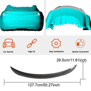 Спойлер V1 (2023+, Карбон) фото 4