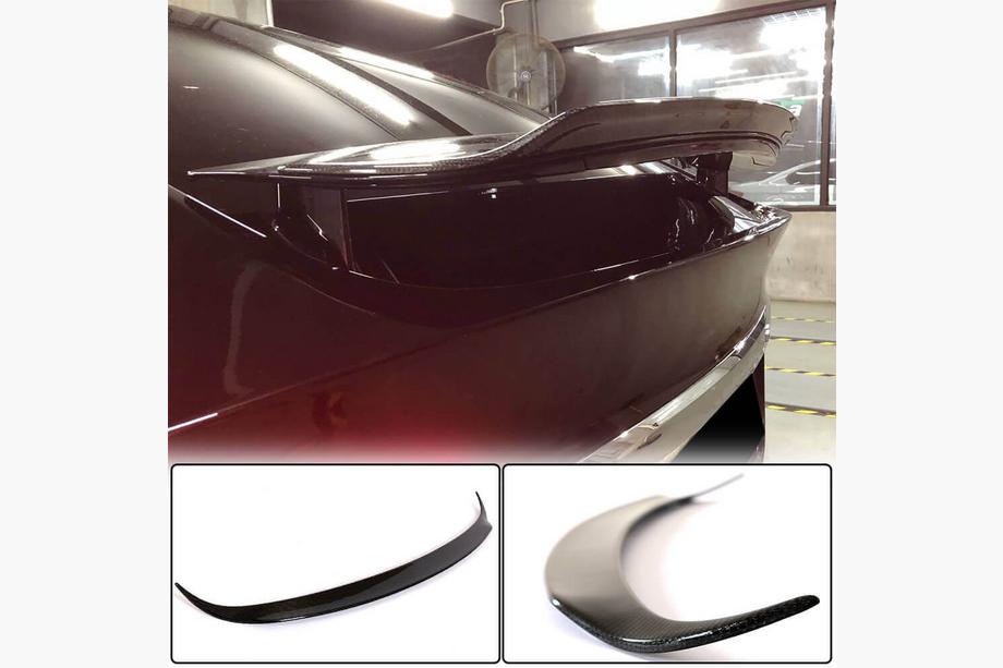Tesla Model X 2015- гг. Задний спойлер V2 (2015-2025, Карбон) Image