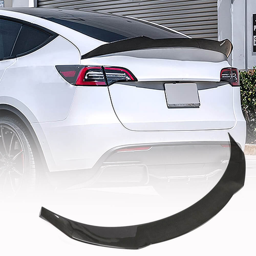 Спойлер V4 (2020-2025, Карбон) для Tesla Model Y 2020- рр