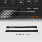 Tesla Model Y 2020- гг. Накладки на пороги Carbon V2 (2019+) фото 6