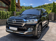 Toyota Land Cruiser 200 2007-2021 гг. Передняя накладка 2016↗ (Executive 2019) фото 3