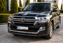 Toyota Land Cruiser 200 2007-2021 гг. Передняя накладка 2016↗ (Executive 2019) фото 5