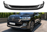 Toyota Land Cruiser 200 2007-2021 гг. Передняя накладка 2016↗ (Executive 2019) фото 1