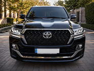 Toyota Land Cruiser 200 2007-2021 гг. Передняя накладка 2016↗ (Executive 2019) фото 6