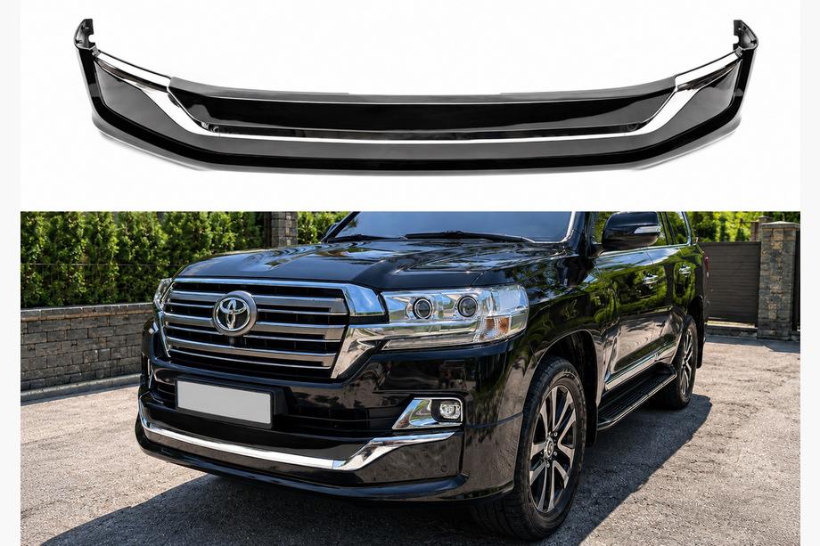 Toyota Land Cruiser 200 2007-2021 гг. Передняя накладка 2016↗ (Executive 2019) Image