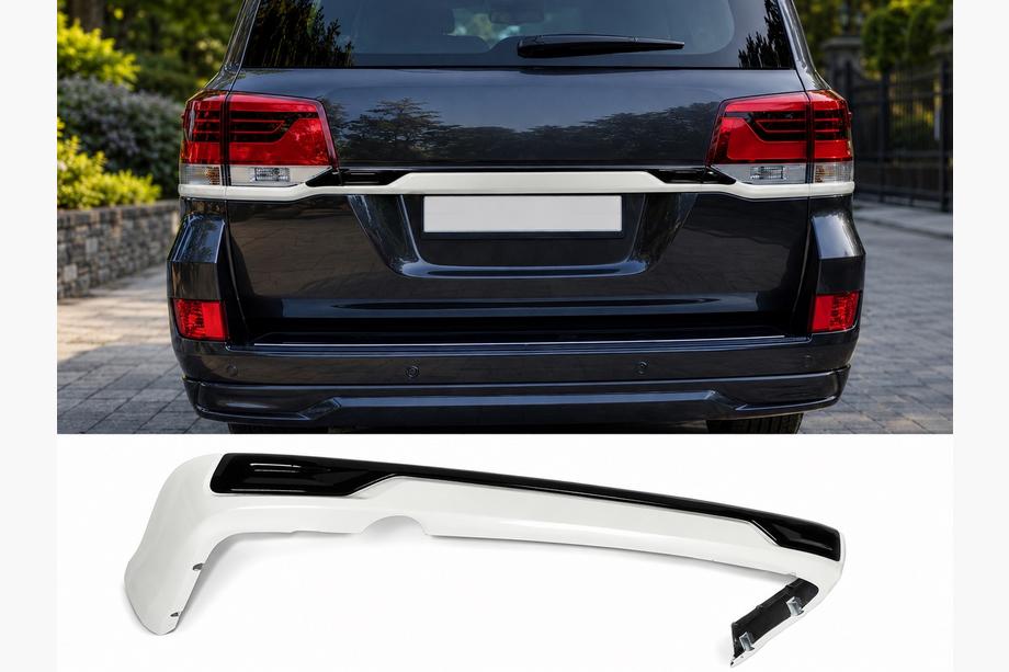 Toyota Land Cruiser 200 2007-2021 гг. Задний диффузор 2016-2021 (Executive 2016) Фото 1