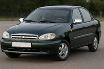 Chevrolet Lanos 1998-2017 гг. Накладки на Зеркала Нержавеющая Сталь фото 1