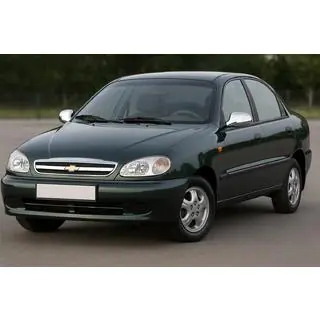 Накладки на Зеркала Нержавеющая Сталь Chevrolet Lanos 1998–2017 гг. фото 1