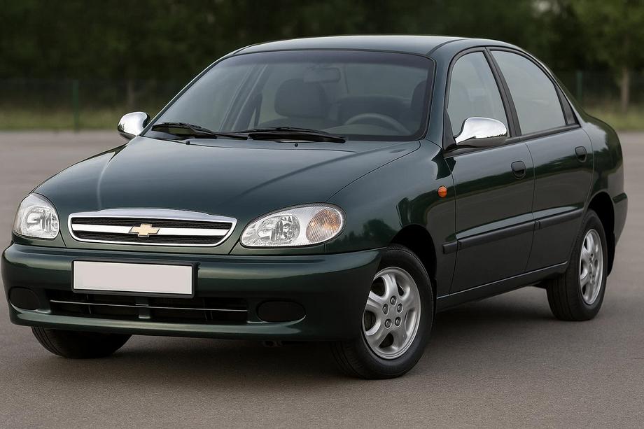 Chevrolet Lanos 1998-2017 гг. Накладки на Зеркала Нержавеющая Сталь Image