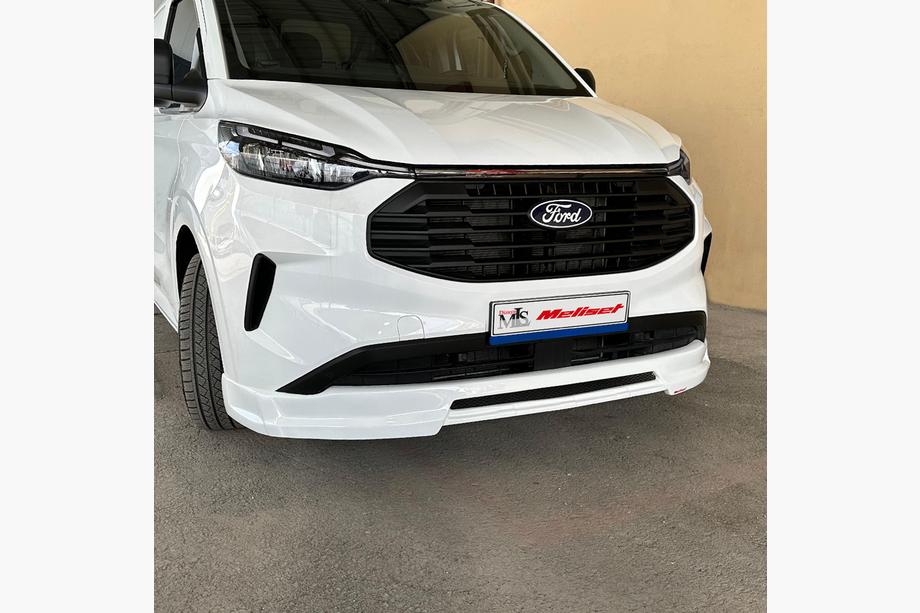 Ford Custom 2023- гг. Накладка на передний бампер (под покраску) Фото 1