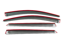 Ветровики с хромированным молдингом Niken Luxury (4 шт) фото 4