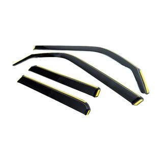 Вставные ветровики Niken Luxury (4 шт) Toyota 4Runner 2009-2024 гг. фото 2