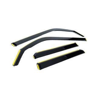 Вставные ветровики Niken Luxury (4 шт) Toyota 4Runner 2009-2024 гг. фото 3