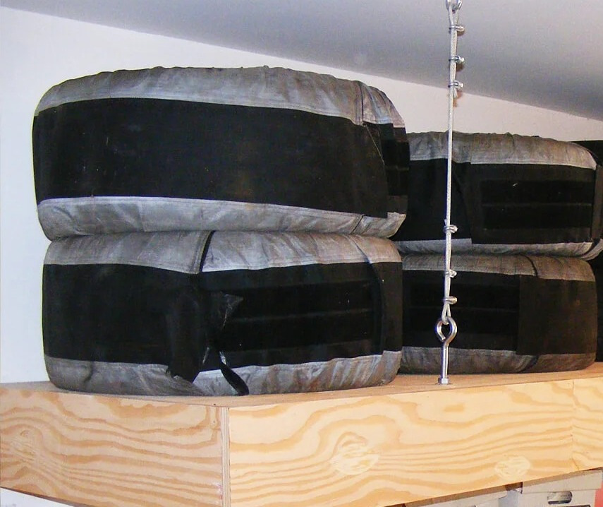 Как правильно хранить шины в домашних условиях?