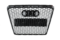 Передняя Решетка RS-Style (Серый с Хромом) фото 8 Передняя Решетка RS-Style (Серый с Хромом) фото 8