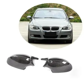 Накладки на Зеркала V1 (для E90/E91 2005-2008, E92/E93 2006-2009, Карбон) фото 2