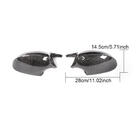 BMW 3 серия E90/E91 2005-2011 гг. Накладки на Зеркала V2 (для E90/E91 2005-2008, E92/E93 2006-2009, Карбон) фото 10