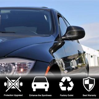 Накладки на Зеркала Карбон V2 (2008-2011) BMW 3 серия E90/E91 2005-2011 гг. фото 2