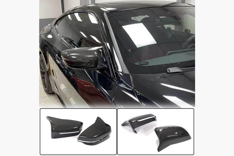 BMW 4 серия G22/23/26 2020- гг. Накладки на зеркала Карбон Image