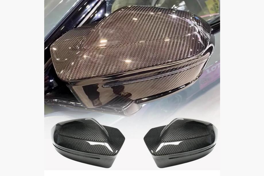 BMW 7 серия G70/G71 2022- гг. Накладки на Зеркала (Карбон) Image