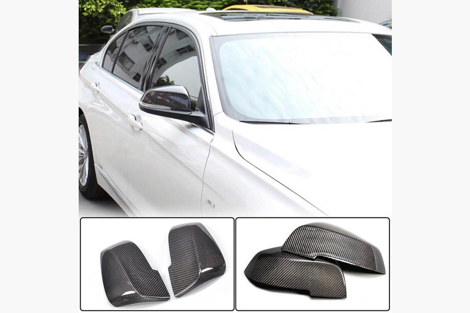 BMW 1 серия E81/E82/E87/E88 2004-2011 гг. Накладки на Зеркала Карбон V1 Image