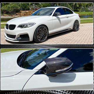 Накладки на Зеркала Carbon V2 BMW 1 серия F20/F21 2011-2019 гг. фото 4