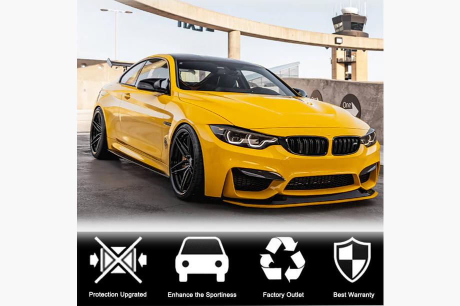 BMW 3 серия F30/F31 2012-2019 гг. Накладки на Зеркала V1 (для F80, Карбон) Фото 3