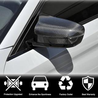 Накладки на Зеркала Карбон V6 (2019-2022) BMW 3 серия G20/G21 2018- гг. фото 3