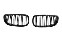 BMW 3 серия E92/E93 2006–2013 гг. Решетки радиатора M-Look (для 2007-2010 non-M / 2008-2013 M3, Черный глянец) фото 3