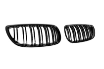 BMW 3 серия E92/E93 2006–2013 гг. Решетки радиатора M-Look (для 2007-2010 non-M / 2008-2013 M3, Черный глянец) фото 5