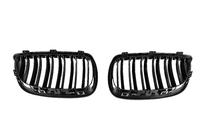 BMW 3 серия E92/E93 2006–2013 гг. Решетки радиатора M-Look (для 2007-2010 non-M / 2008-2013 M3, Черный глянец) фото 6
