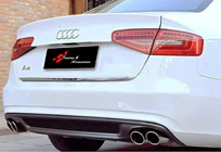 Audi A4 B8 2007-2015 гг. Задний диффузор DPT V2 (2012-2015) фото 1