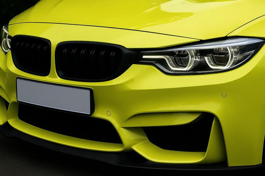 BMW 3 серия F30/F31 2012-2019 гг. Ноздри M-Look (для M3 F80, Черный Мат) Фото 1