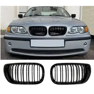 Ноздри M-Look DPT (2001-2005, Черный Глянец) BMW 3 серия E46 1998-2006 гг. фото 3