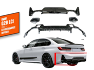 Задний диффузор с насадками DPT (2022+, M-Performance) фото 1