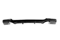 BMW 3 серия E92/E93 2006–2013 гг. Диффузор заднего бампера DPT (для E92 M-Sport, Черный Глянец) фото 3