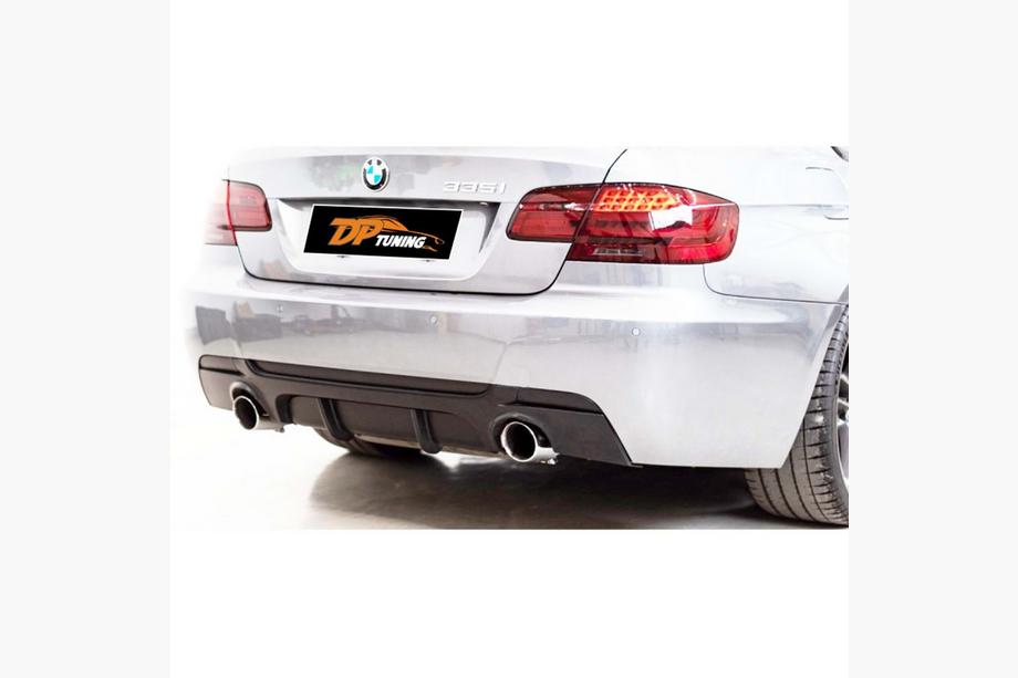 Диффузор заднего бампера DPT (для E92 M-Sport, Черный Глянец) Image Диффузор заднего бампера DPT (для E92 M-Sport, Черный Глянец) Image