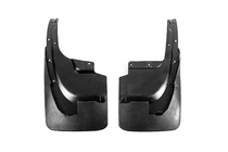 Toyota Land Cruiser 200 2007-2021 гг. Задние брызговики 2015-2021 (2 шт, под обвес, широкие) фото 1